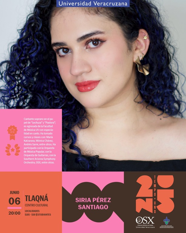 ¡Asiste! Ópera y talento local esta noche en Tlaqná, con la OSX