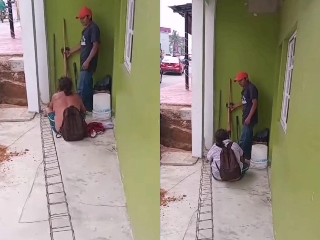 Buscan a familiares de mujer adicta que deambula en Ixhuatlán del Sureste