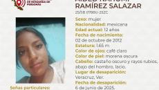 Desaparece Aided Nahomi Ramírez Salazar de 12 años en el puerto de Veracruz
