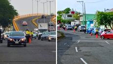 Aumentarán los retenes en calles de Veracruz; Tránsito pide colaboración de la ciudadanía