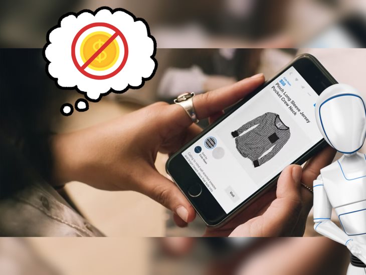 ¡No eres el único! Esto significa ver cosas que nunca vas a comprar, según la IA