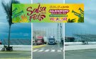 Inicia instalación de escenario para el Salsa Fest 2025 en Boca del Río