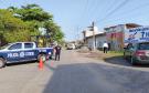 Muere motociclista tras derrapar en su moto al pasar un tope en calles de Cardel