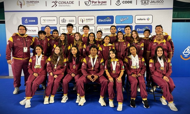Cierra Veracruz con 14 medallas la ON de natación