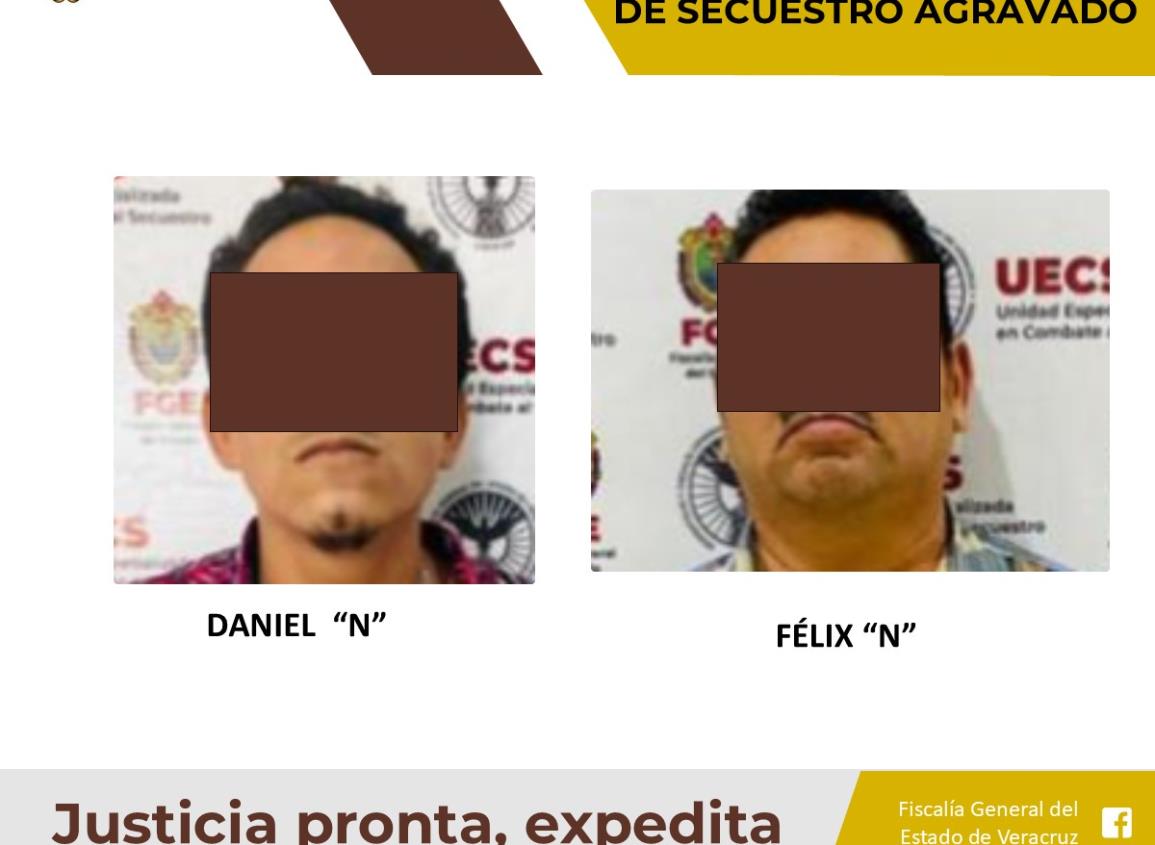 Dos secuestradores detenidos en Minatitlán, sentenciados a 50 años de prisión