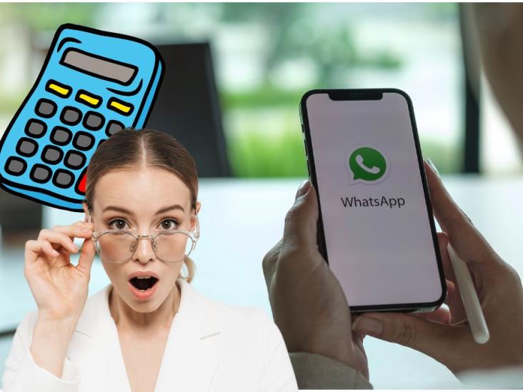 ¿Calculadora en WhatsApp? Así puedes activarla