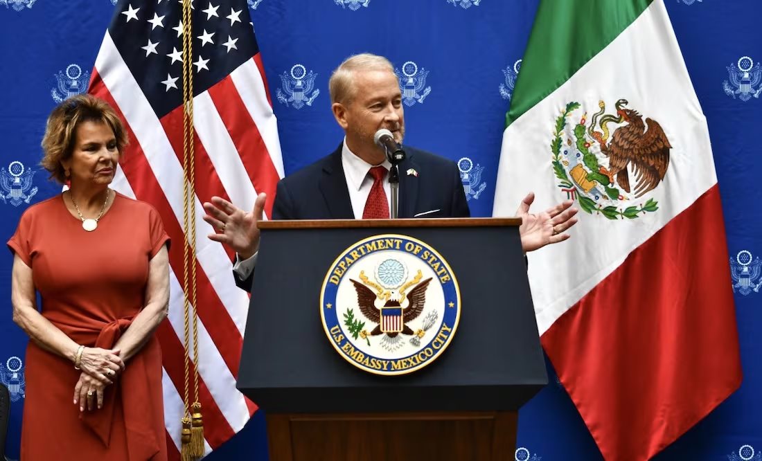 Embajador Ronald Johnson destaca colaboración de Trump y Sheinbaum contra fentanilo