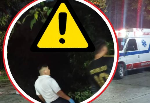 Motociclistas caen en una ladera en Rubí Ánimas,  en Xalapa