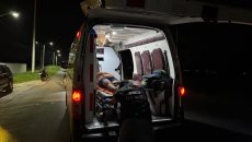 Accidente en carretera Cosamaloapan-Carrillo deja tres motociclistas heridos, uno grave