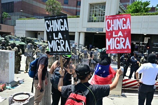 Guardia Nacional llega a Los Ángeles tras protestas por redadas migratorias en Estados Unidos