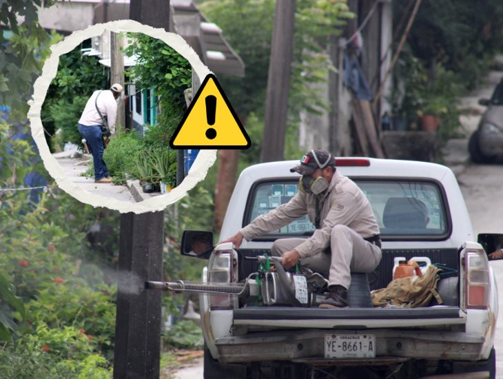 Ante brote de dengue en Misantla, implementan cerco sanitario en estas colonias