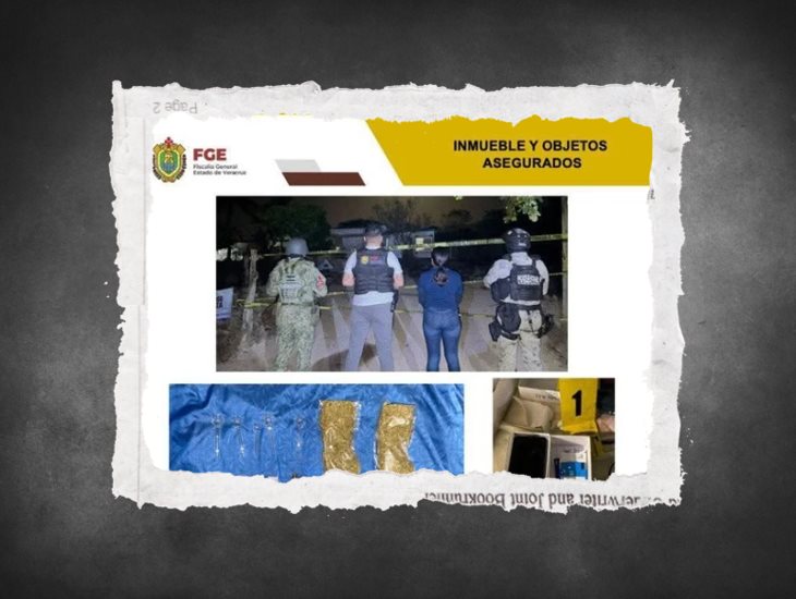 Cateo en Cotaxtla: aseguran inmueble, marihuana y un casquillo balístico 