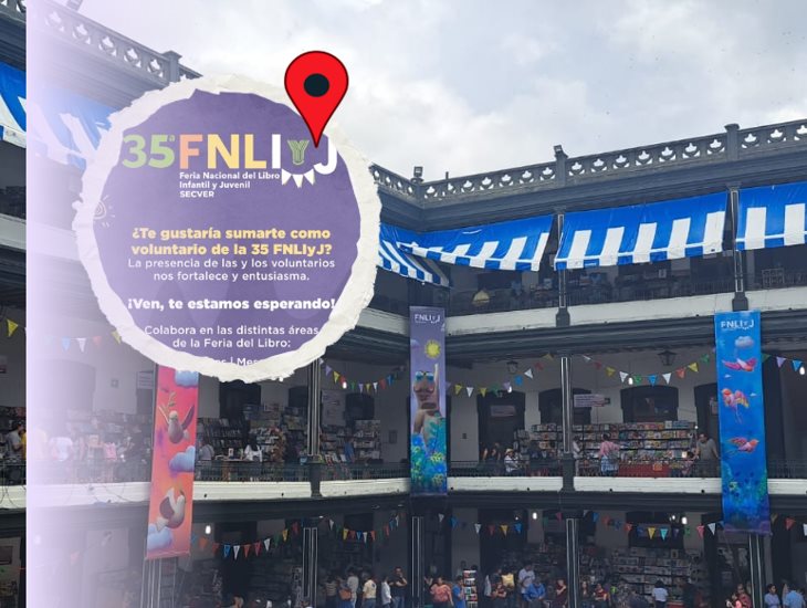 ¡Ya viene! así puedes ser voluntario en la Feria del Libro Infantil y Juvenil en Xalapa