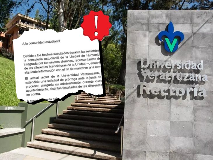 Se deslindan estudiantes de la UV de marcha convocada contra rector; ven intereses ajenos 