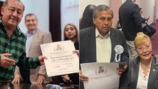Reconocen a periodistas de la región de Acayucan con premio estatal en el Día de la Libertad de Expresión