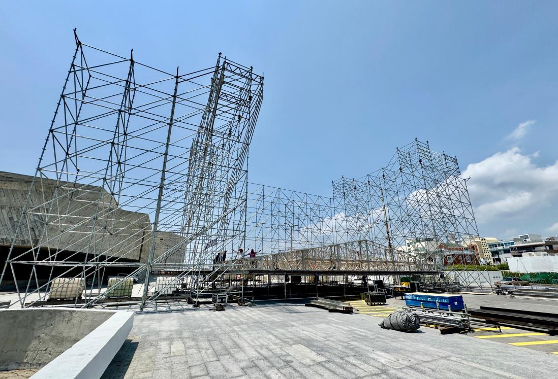 Salsa Fest 2025: Así avanza la instalación del Salsódromo en Boca del Río