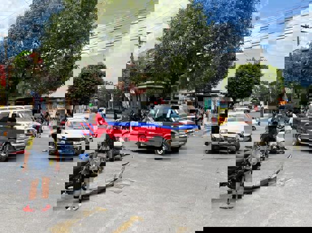 Xalapa: otro motociclista herido tras fuerte choque en la colonia Revolución