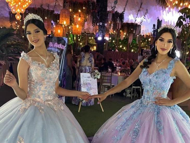 Ada I. y Ana E. Hernández Pérez protagonizan fiesta de XV años