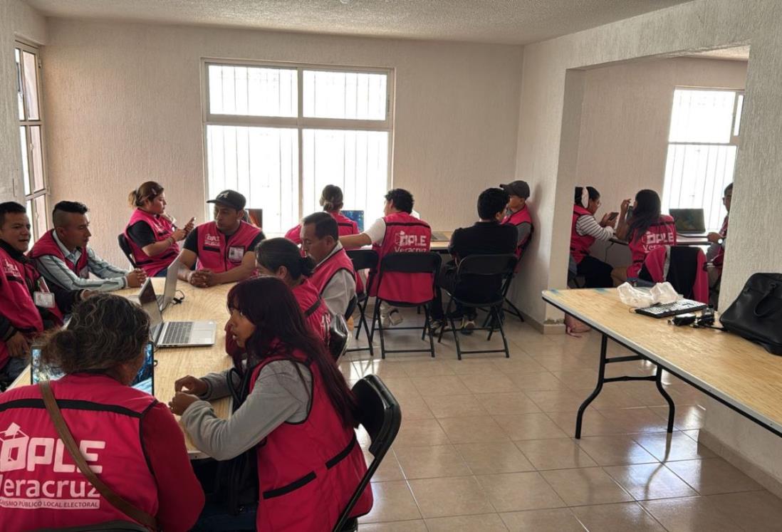 Inicia cómputo de elección judicial en 26 Consejos municipales de Veracruz