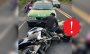 Motociclista invade carril y choca de frente contra taxi en Plan del Río