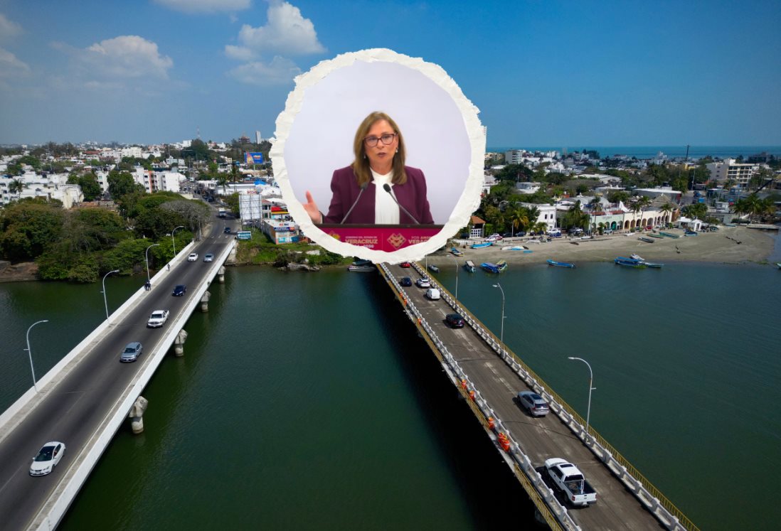 Rocío Nahle anuncia que obra del puente de Boca del Río podría comenzar en octubre