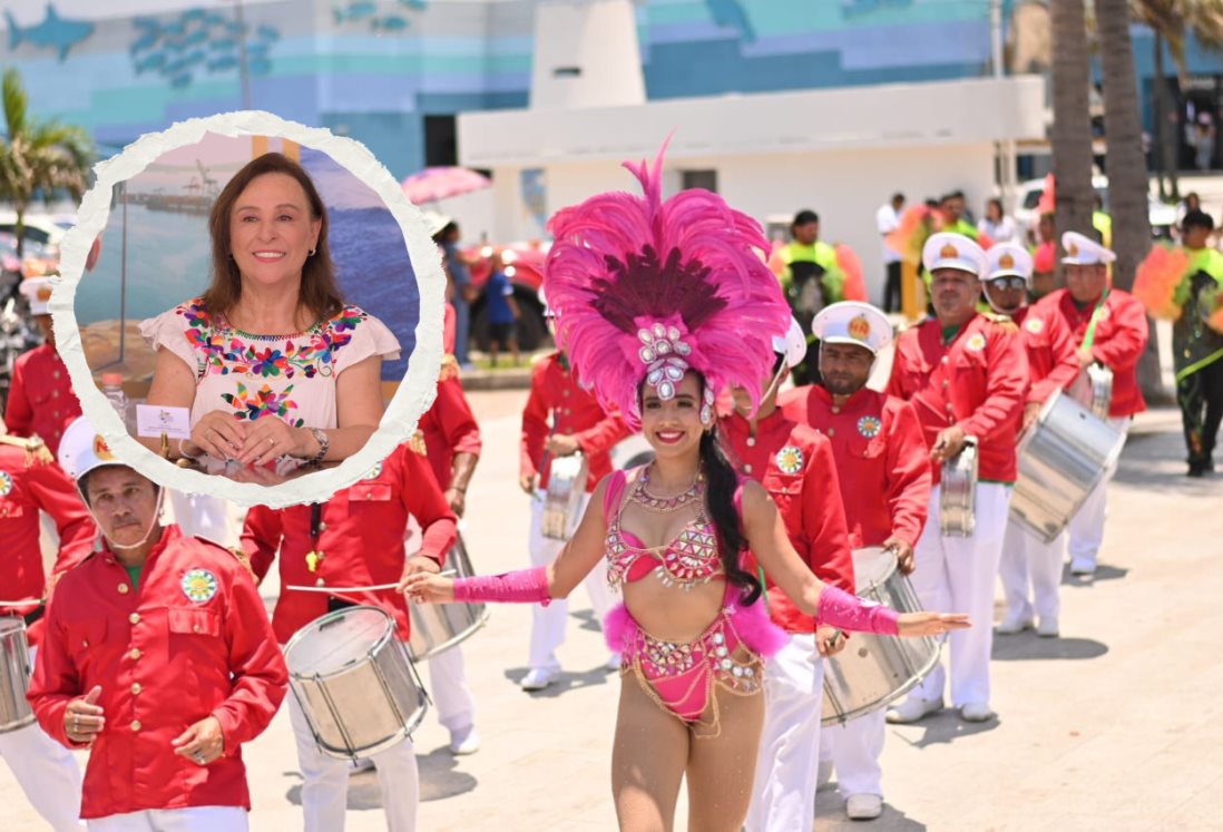 Rocío Nahle respalda que Carnaval de Veracruz regrese a fecha original en 2026