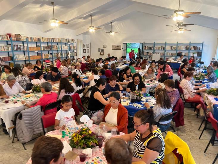 Socias de la MRP Coatepec realizan el evento benéfico ´Tarde de Lotería´