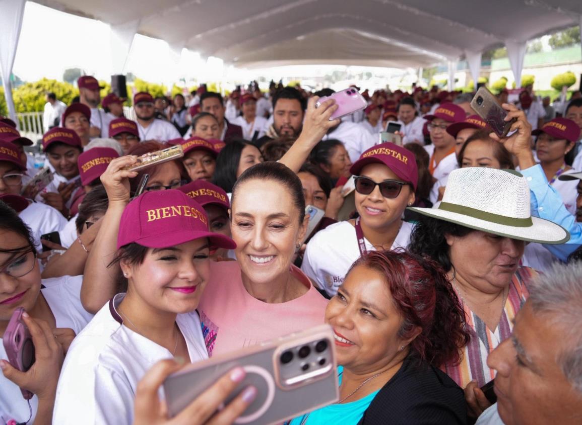 Presidente Claudia Sheinbaum realiza con éxito primer fin de semana de la gira nacional dedicada a la salud