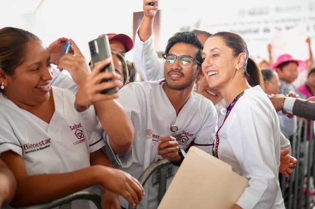 Presidente Claudia Sheinbaum realiza con éxito primer fin de semana de la gira nacional dedicada a la salud