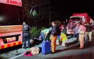 2 personas pierden la vida y 20 terminan lesionadas en accidente de camión de pasajeros al sur de Veracruz
