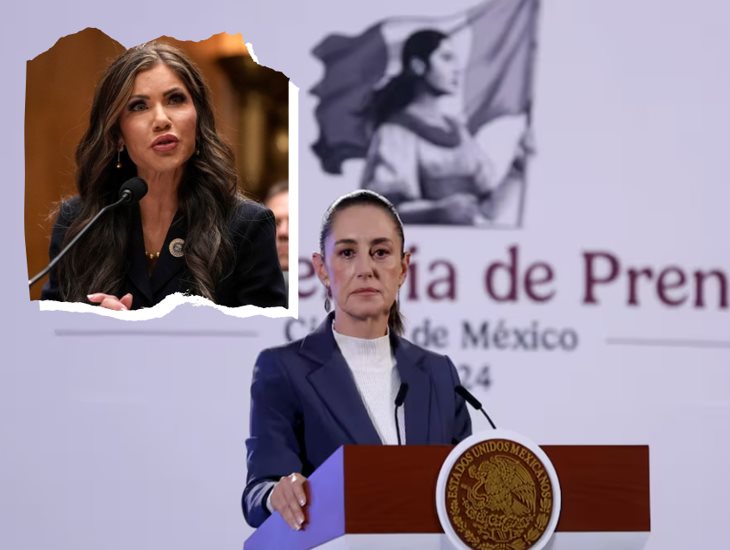 Claudia Sheinbaum niega haber alentado protestas en Los Ángeles; reacciona a declaración de Kristi Noem