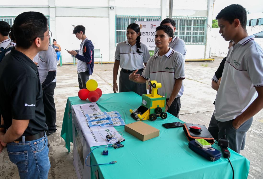 Estudiantes del Conalep I muestran su Gen Técnico