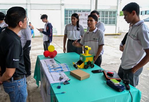 Estudiantes del Conalep I muestran su Gen Técnico