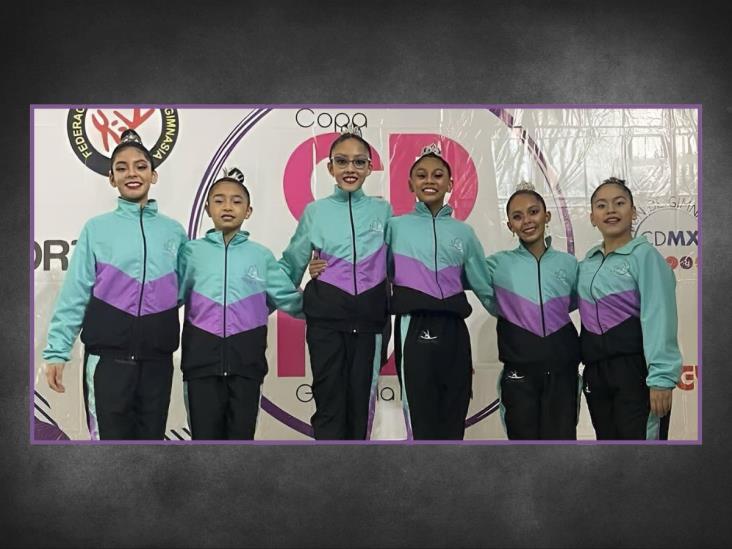 Rítmica Elite de Xalapa representará a Veracruz en la Olimpiada Nacional 2025
