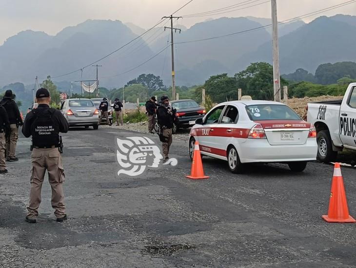 Fuerzas federales despliegan operativo en Huatusco, esto sabemos
