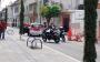 Taxi sufre conato de incendio en pleno centro de Orizaba