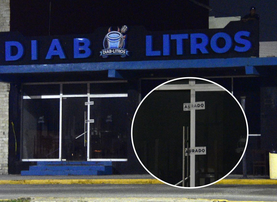 Clausuran bar en el Malecón de Coatzacoalcos, ¿está relacionado con operativo federal?