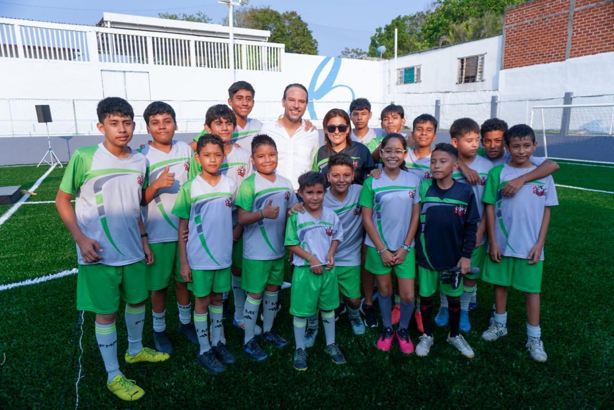 Reabren Unidad Deportiva Adalberto Tejeda en Boca del Río