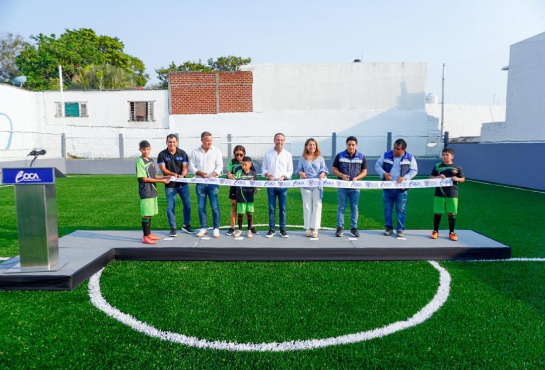 Reabren Unidad Deportiva Adalberto Tejeda en Boca del Río