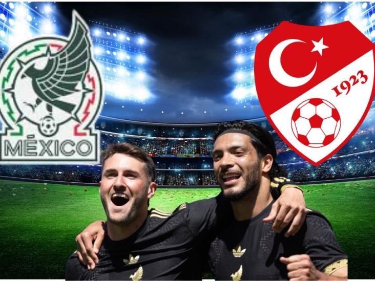 México vs Turquía: ¿dónde y a qué hora ver en vivo el partido amistoso?