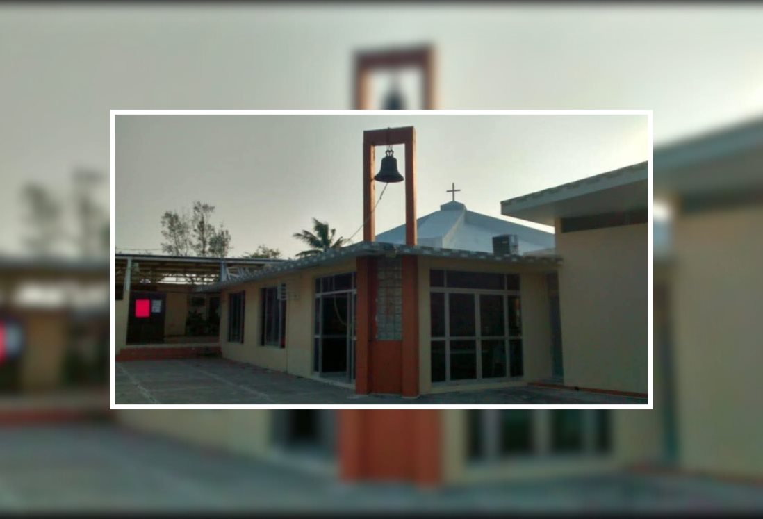 Roban campana de parroquia en Boca del Río