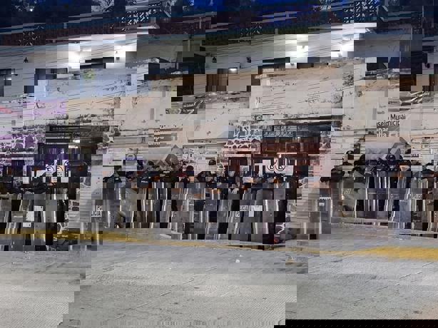Marchan simpatizantes de MC en Papantla, acusan fraude electoral
