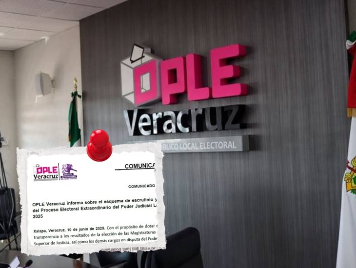 OPLE contará voto por voto cómputo de elección judicial, tras caída del sistema