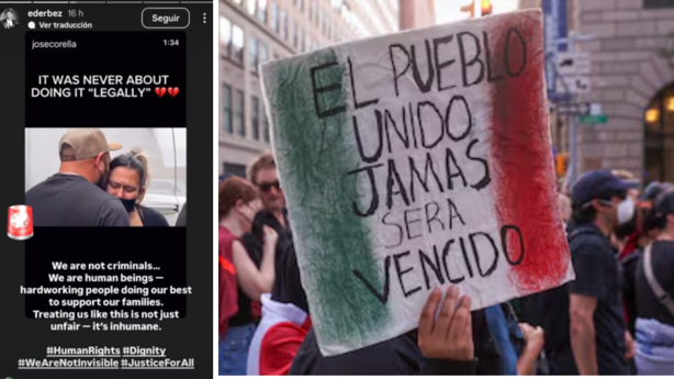 Famosos mexicanos que alzaron la voz y los que no ante redadas migratorias en Estados Unidos