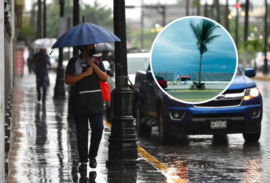 Pronostican lluvias para Veracruz y Boca del Río este miércoles 11 de junio