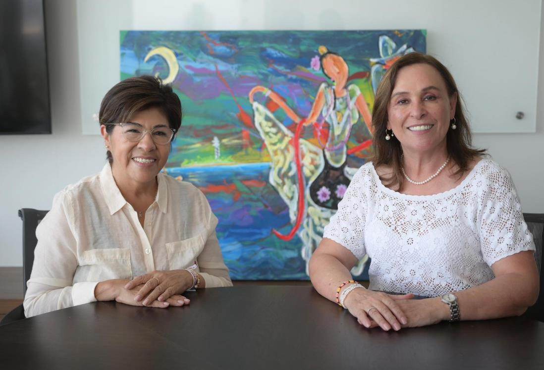 Rosa María Hernández Espejo, alcaldesa electa de Veracruz se reúne con Rocío Nahle