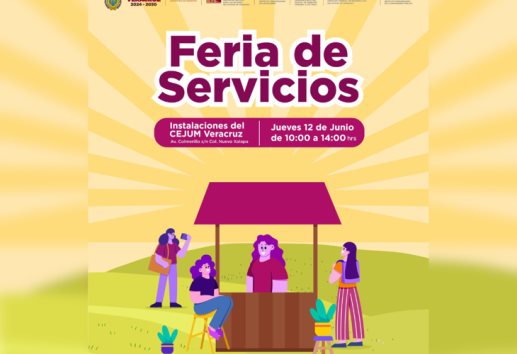 Invita CEJUM Veracruz a Feria de Servicios en apoyo a las mujeres