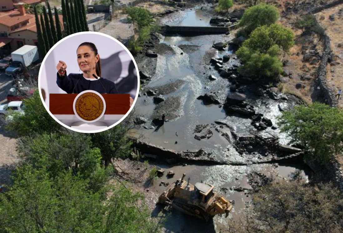 Claudia Sheinbaum destaca que ya se recupera presa del rancho de Duarte