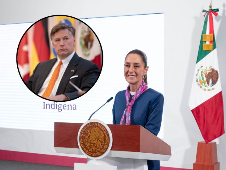 Se plantearon temas de seguridad y migración: Claudia Sheinbaum tras reunión con Christopher Landau (+VIDEO)