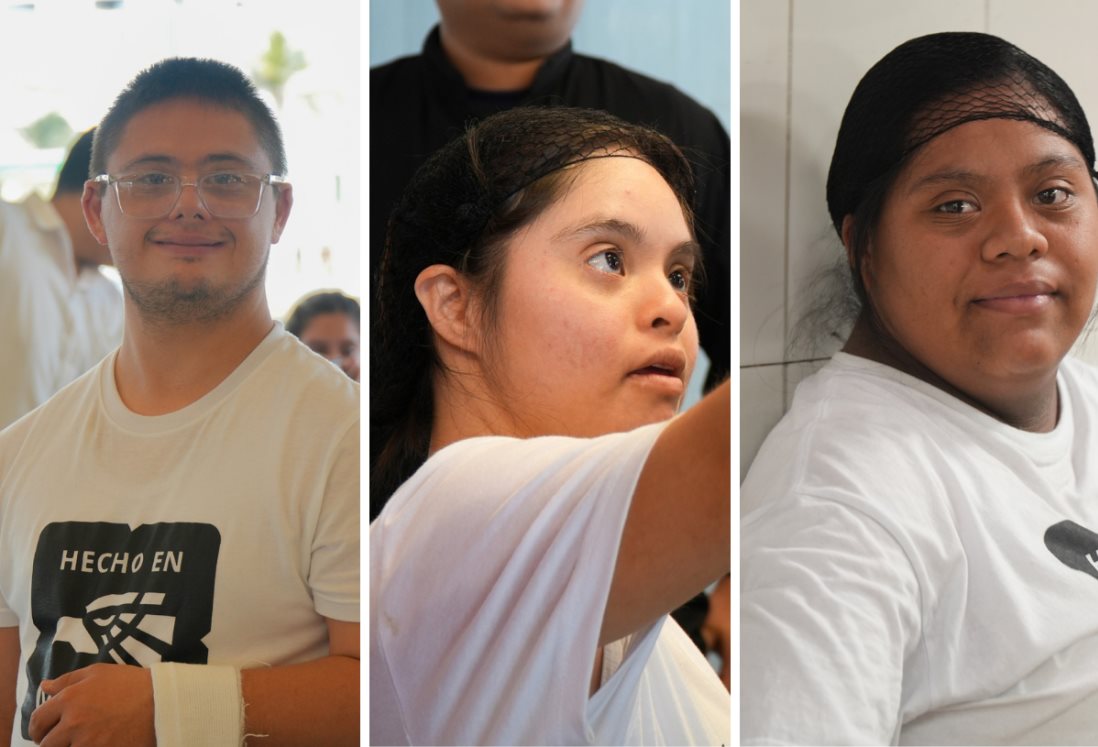 Inclusión laboral en Gran Café de La Parroquia; contratan meseros y baristas con síndrome de Down